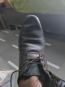 Brown Formal Leather  Shoes