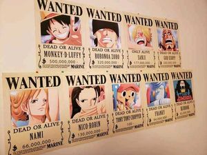 Straw Hat WANTED Posters – Full Crew Set 🏴‍☠️🔥