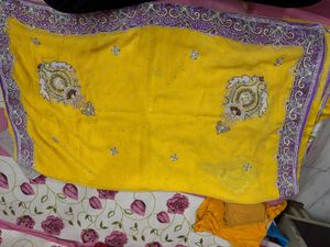 Yellow Saree