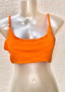 Tops &amp; Dresses For Rs.99 Only/ Orange Crop Top