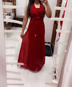 Haulter Neck Red Hot Dress