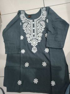 Elegant Embroidered Kurta