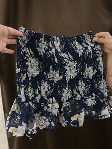 Floral Print Skirt Co Ord Set