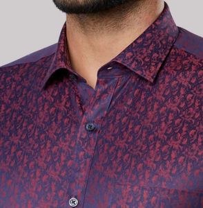 Stylish Patterned Men's Shirt