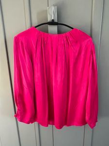 Hot Pink Party Top From Zara