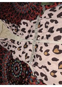 3 Jackets Leopard Print Hooded Vest