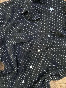 Polka Dot Sheer Blouse