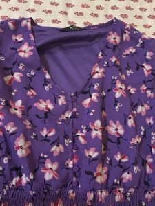 Floral Purple top