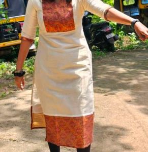 Elegant Onam Kurta