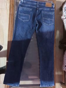 Dark Blue Denim Jeans