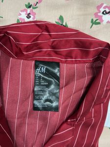 Red Satin Shirt