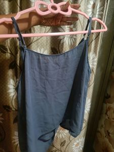 Grey Crop Top For Women