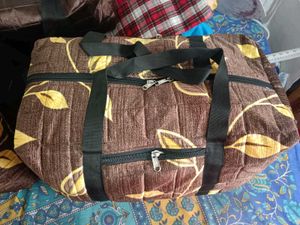 Floral Print Gym &amp; Travel Bag