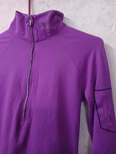 Purple Under Armour Top