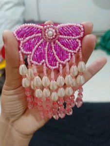 Vintage Beaded Flower Earrings
