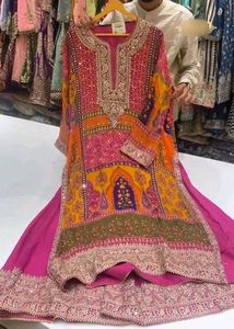 Heavy Foux Georgette Pakistani Suite