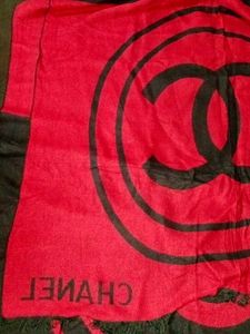 Authentic Chanel Reversible Scarf/Muffler/Shawl