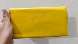 Small Yellow Clutch