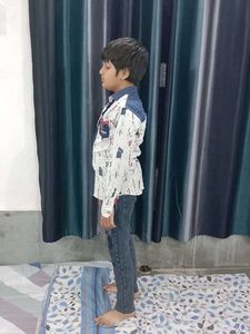Boy's Stylish Printed Shirt