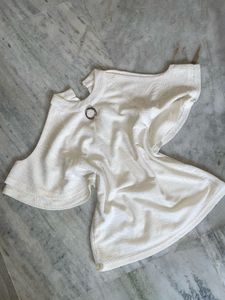 White patterned top