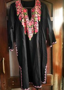 Aari Embroidered Phiran Kashmir