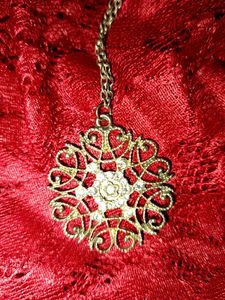 Snowflake Pendant Necklace