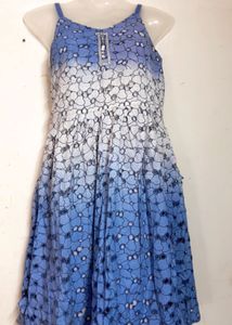 Blue Lace Sundress