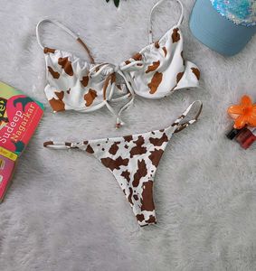 SHEIN Moo-moo 🐄 Prints Cutest Bikini Set 👙