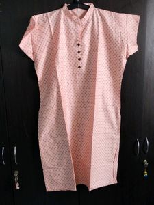 Women New Plus Size Peach Kurti Bust 46 W44 L40