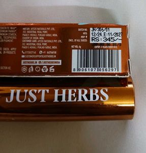 New✅️Just Herbs Bullet Lipstick💄 Shade-Jhum12