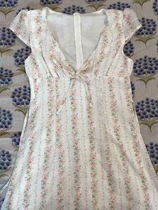 savana floral mini dress