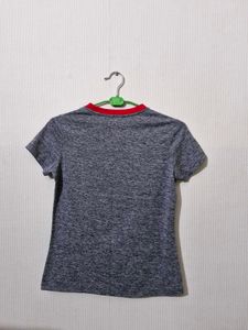 Victor Badminton Tshirt (Grey)
