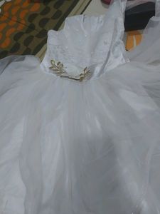 White Princess Frock.