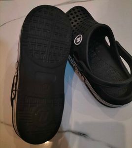Black Platform Clogs