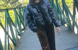 Stylish vermoda Black Puffer Jacket