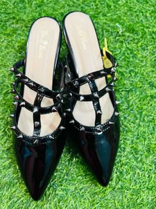 Bella Rosa Studded Mules