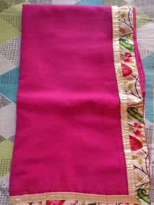 Pink Saree