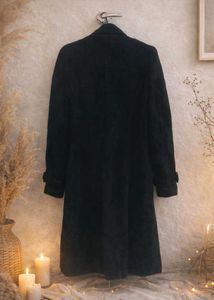 Elegant Black Trench Coat