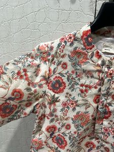 Unisex Beautiful Floral Printed Kurta