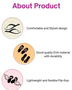 Women Heel Flip Flops Thong Sandals..