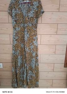 Flower Print Full Length One Piece
