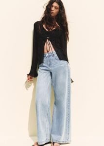 H&amp;M Wide Leg Denim Jeans