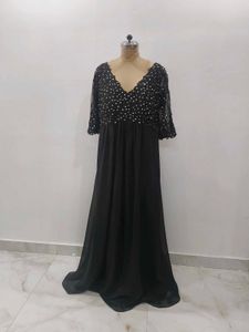 Elegant Black Evening Gown