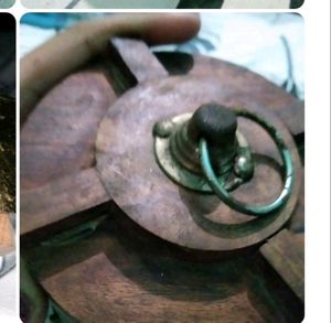 Wooden Money Bank  Water Tank Shaped