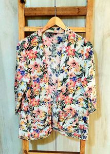 Printed Shrug Size-38