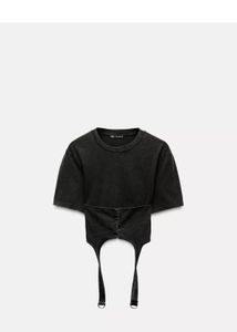Zara Corset Style top
