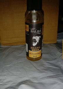 Balbo Beard Growth Hair Oil, With Almond Oil &amp; Vitamin E ...50ML