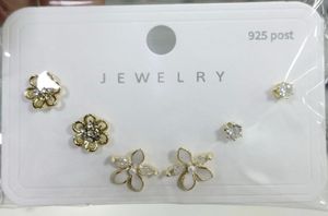 Earrings Set - 3 Pairs