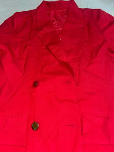 Red Blazer - Stylish &amp; Chic
