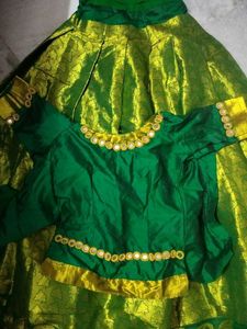 Green Lehenga Choli
